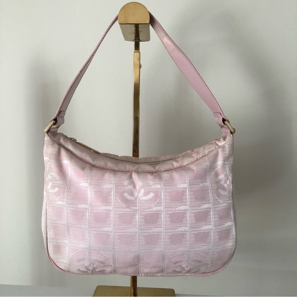 CHANEL Pink Travel Line Shoulder Bag - Picture 9 of 16